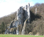 Les Aiguilles de Chaleux  Gendron - Celles
